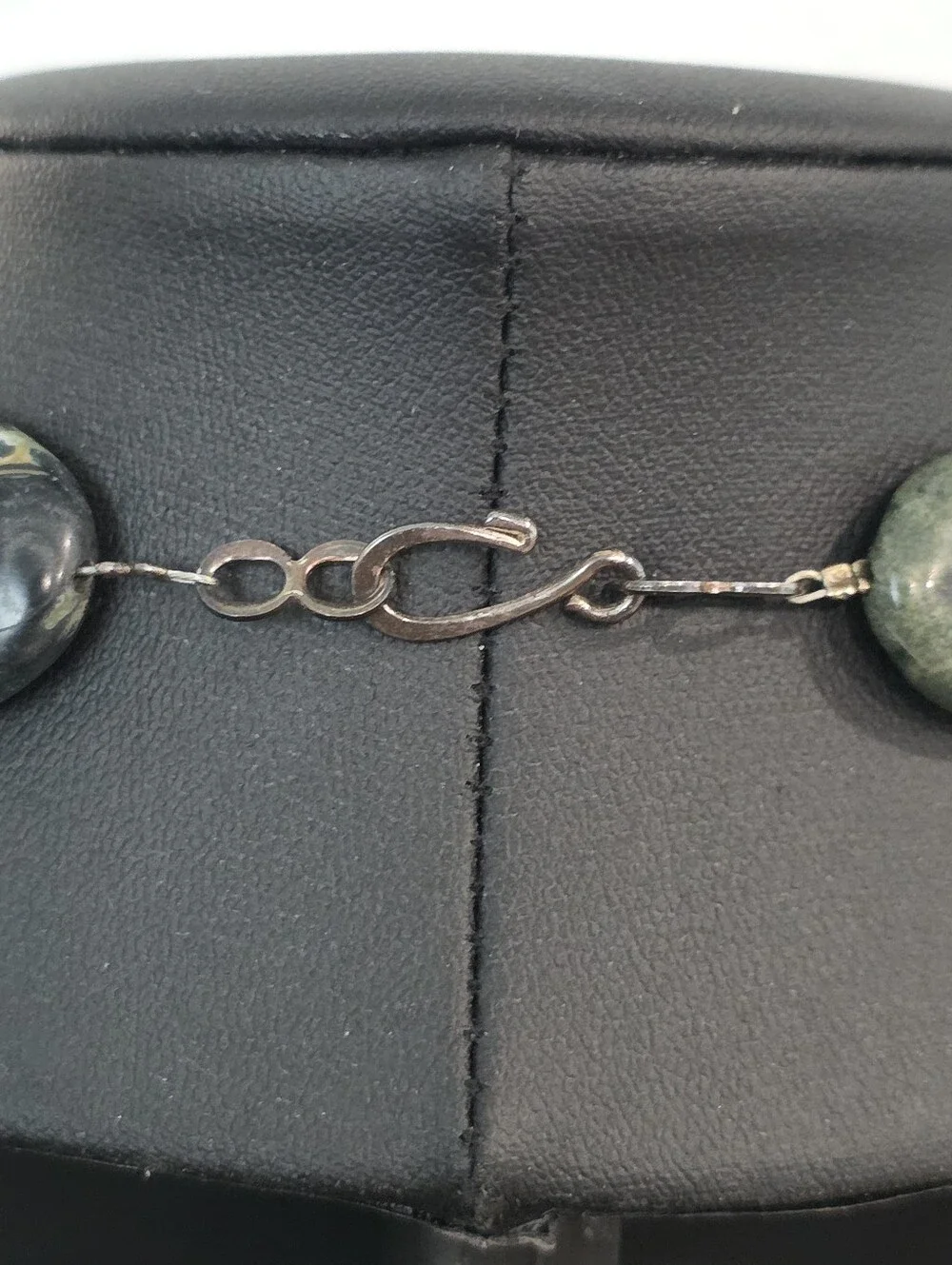 Natural Kambaba Jasper Statement Necklace & Bracelet Matching Set